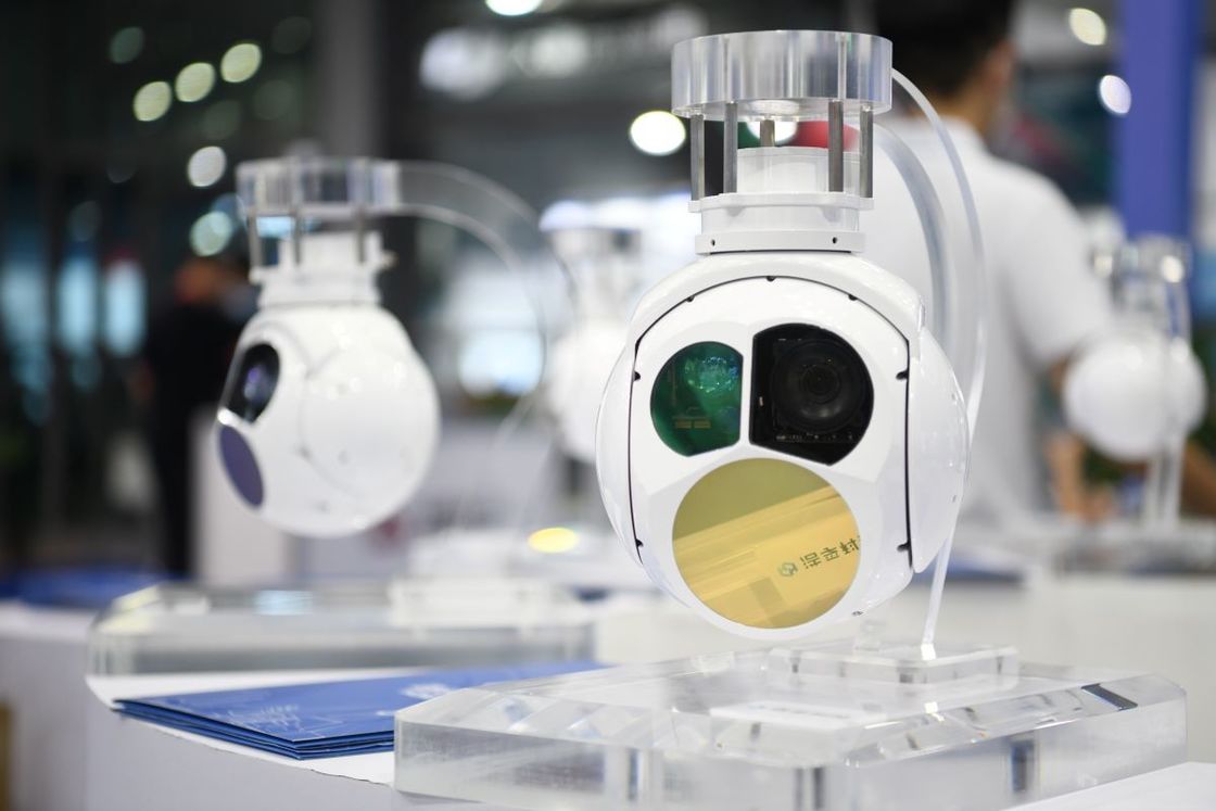 2 Eksen Çoklu Sensör 1535nm Lazer Mesafe Ölçer İHA Faydalı Yük Havadan Görüntüleme Sistemleri