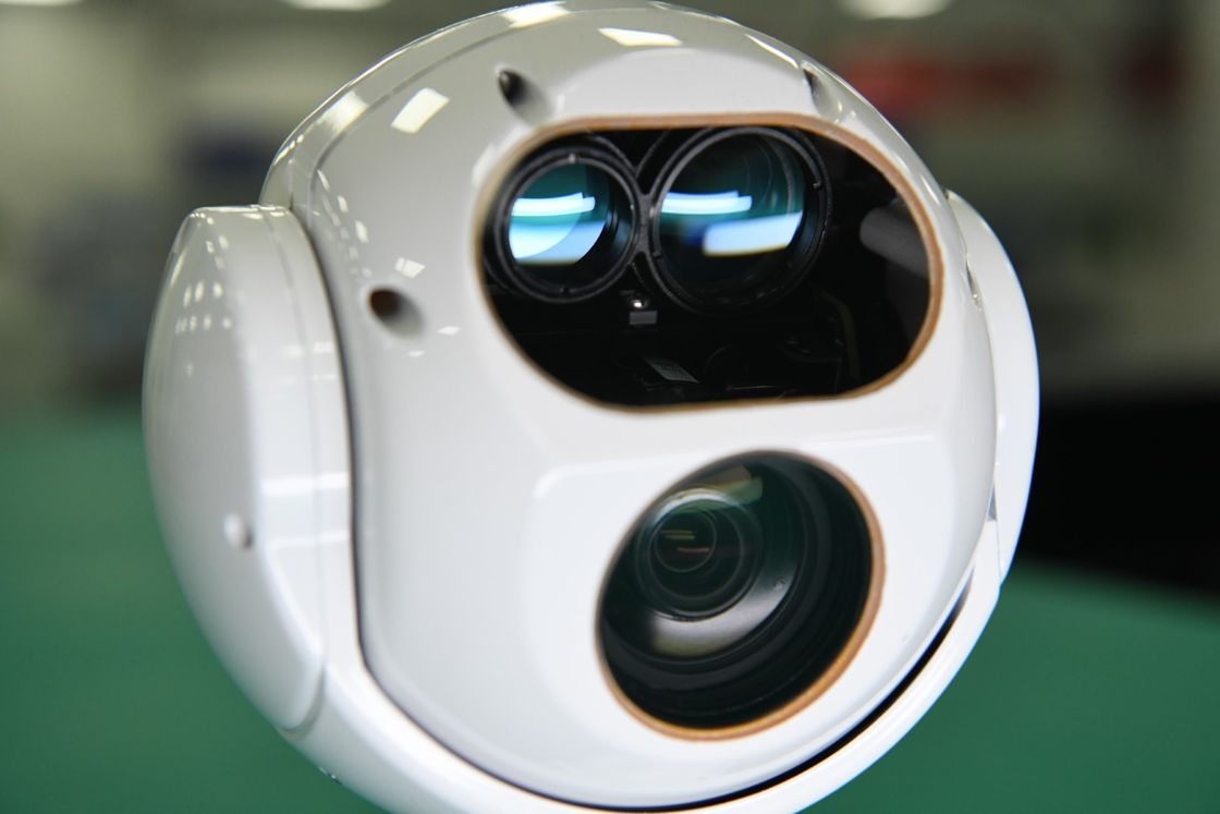 Lazer Telemetre ile 1080p İki Eksen 1kg EO Sensörü Elektro Optik Hedefleme Sistemi