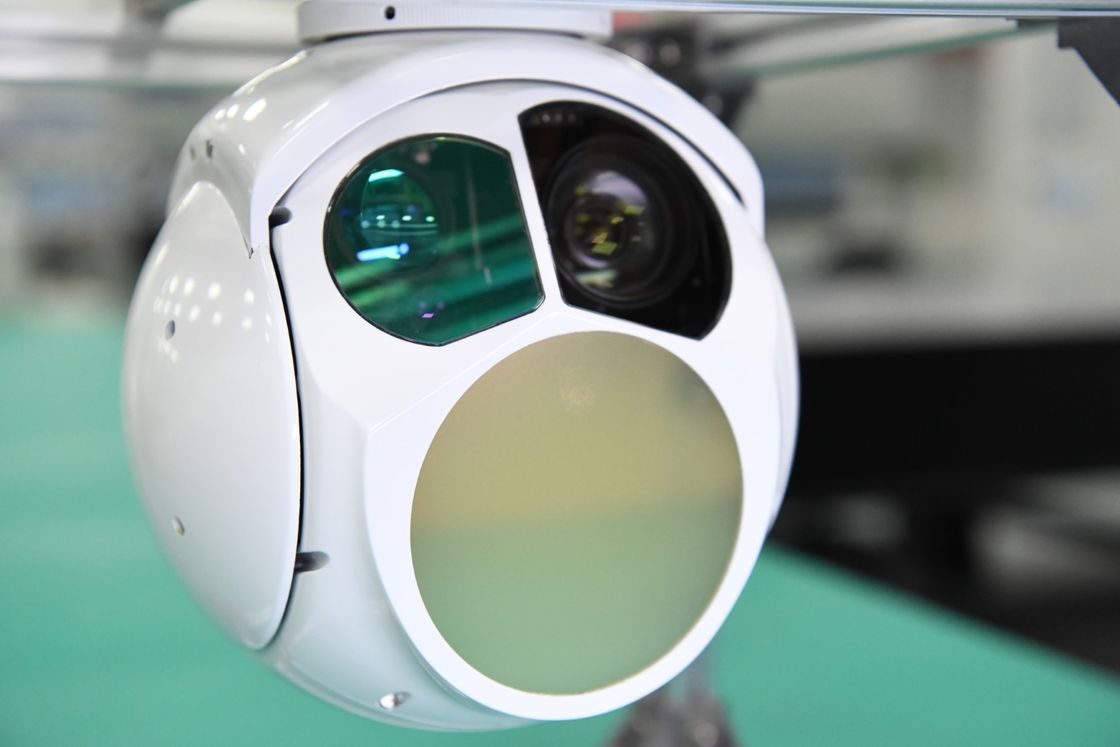 170 mm çaplı EO IR UAV Zoom Kamera LRF ile Hava Üzerinde Elektroptik Pod