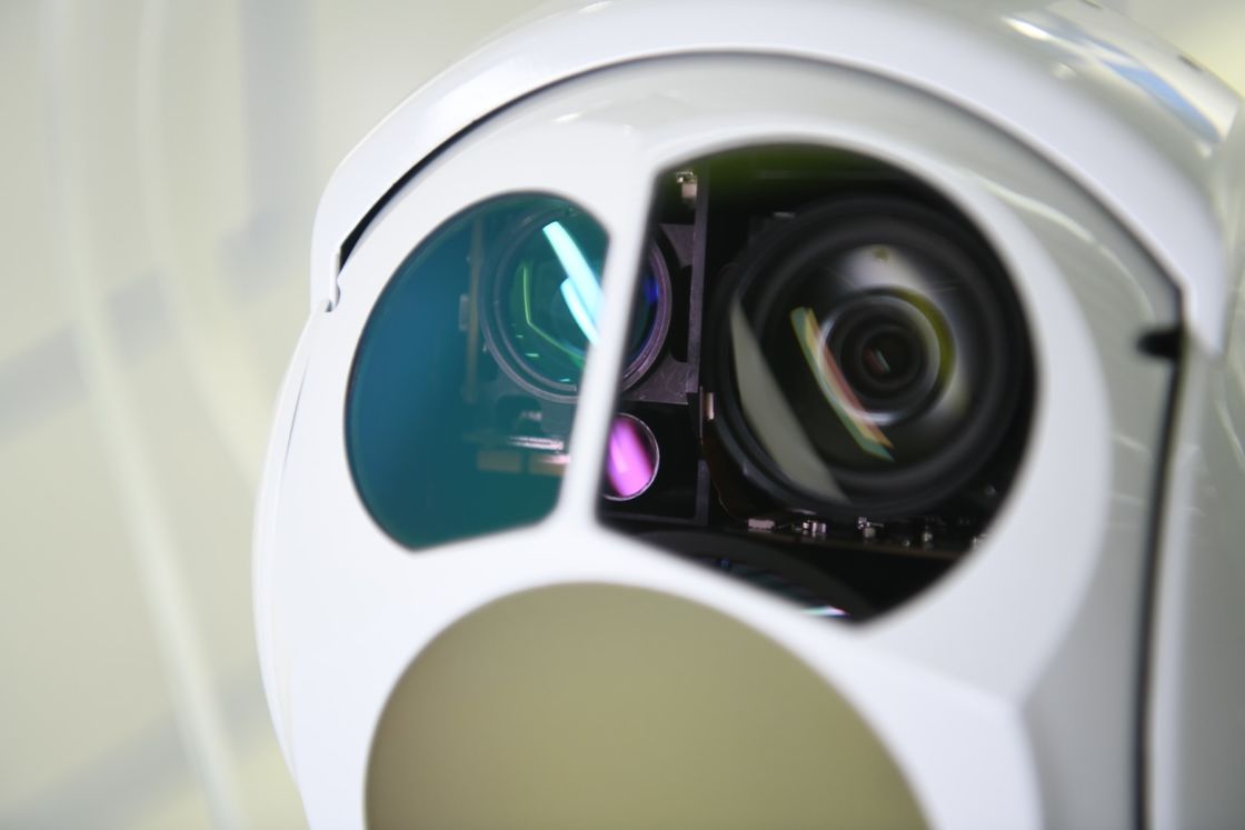 30X EO Sensörlü 63mm Uzun Dalga Soğutmasız IR Termal İHA Gimbal Kamera
