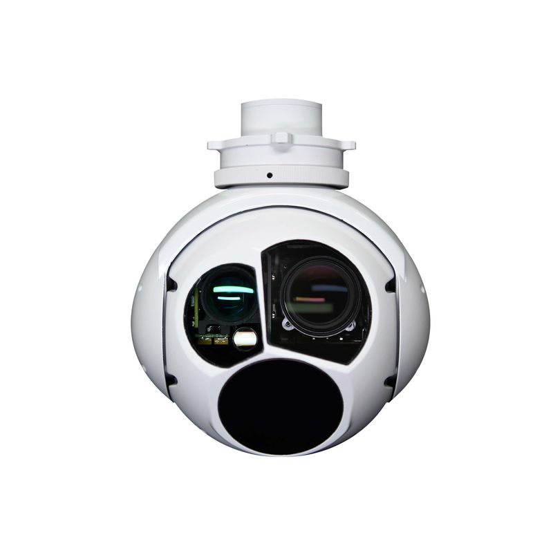 24V Elektro Optik Kamera Kızılötesi Sensörler Çözünürlük 1920x1080 Hava UAV Drone Pod