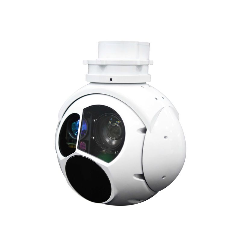 24V Elektro Optik Kamera Kızılötesi Sensörler Çözünürlük 1920x1080 Hava UAV Drone Pod