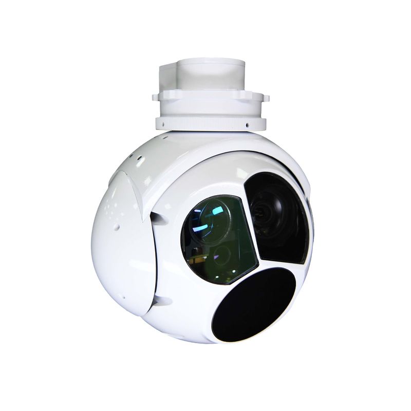 24V Elektro Optik Kamera Kızılötesi Sensörler Çözünürlük 1920x1080 Hava UAV Drone Pod