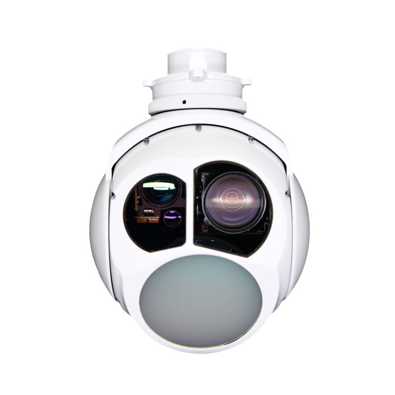 4k HD LWIR PTZ 30x Optik Zoom UAV Termal Güvenlik Kamerası