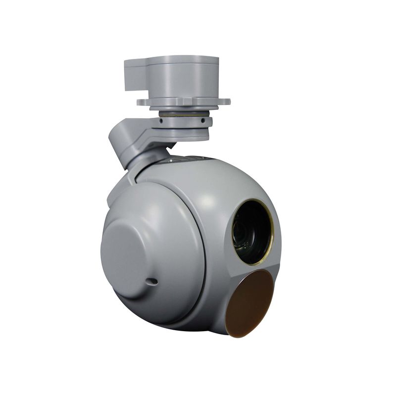 Elektroptik UAV 30X Zoom EO 640x512 Ethernet Video Çıktısı TS120BT-04 ile IR Isı Kamerası