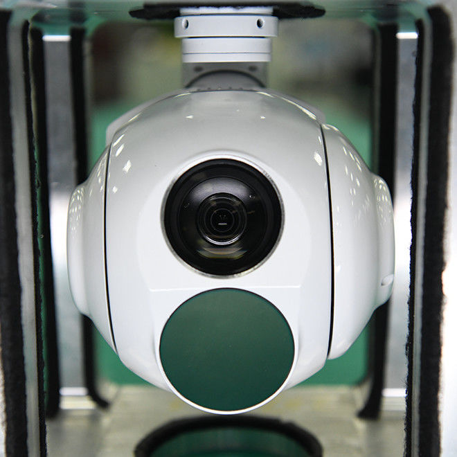 Elektroptik UAV 30X Zoom EO 640x512 Ethernet Video Çıktısı TS120BT-04 ile IR Isı Kamerası